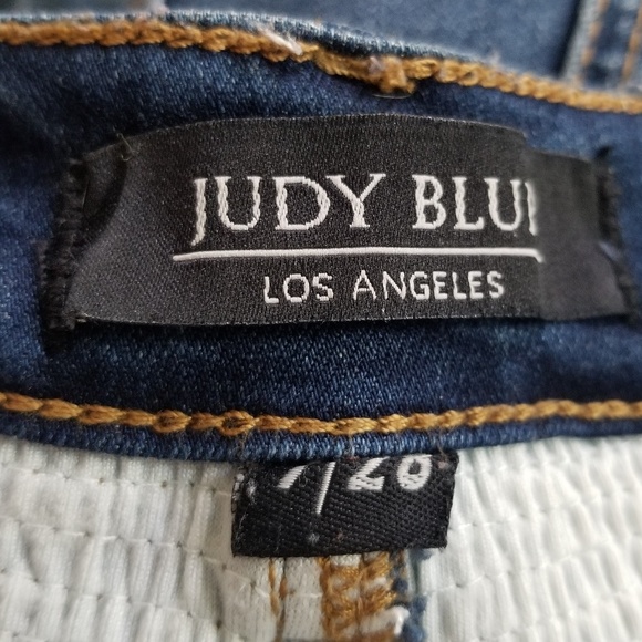 Judy Blue Women's Stretchy Distressed Moto‎ Ankle Skinny Jeans Size 28 - Picture 11 of 13
